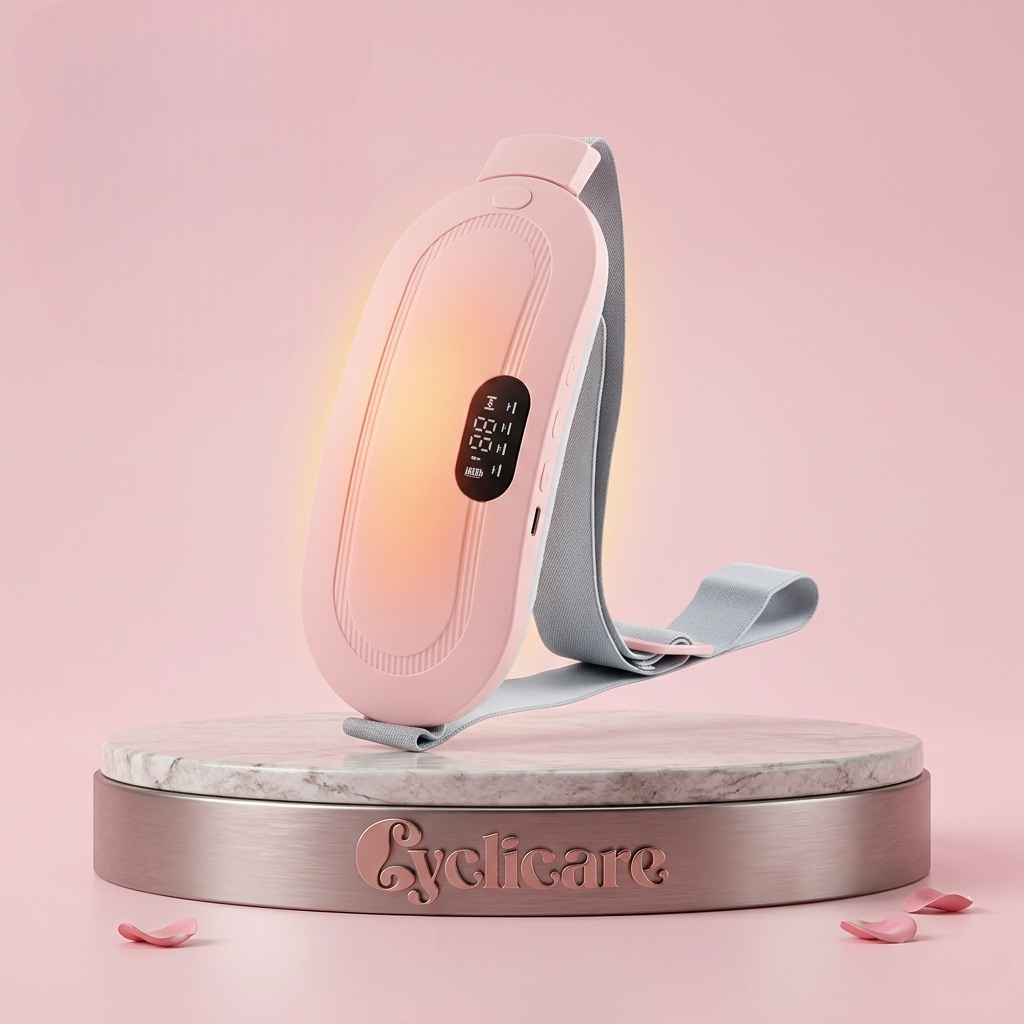 Cyclicare - Ceinture chauffante et massante menstruelle